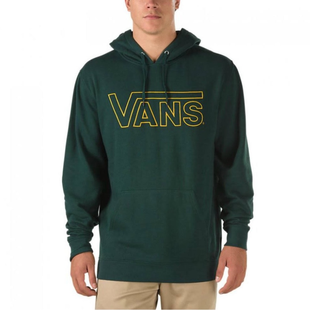 Vans Men's Green Pullover Hoodie